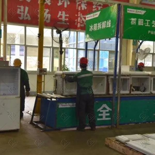 Waste Refrigerator Recycling Machine Refrigerator Compressor Cutting Machine photo-2
