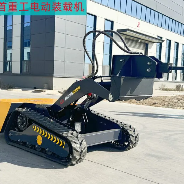 Low-body Remote-controlled Skid Loader Equipped With Lithium Battery, With a Battery Life of 8 Hours photo-3
