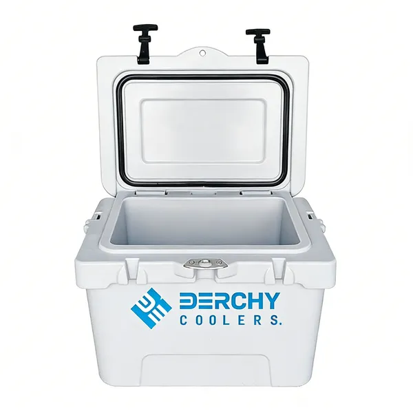 25qt Rotomolded Hard Cooler With Aluminum Carry Handle for Camping photo-3