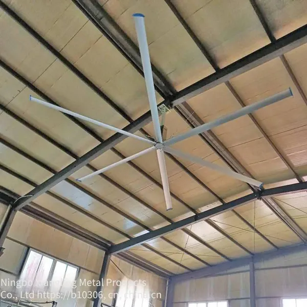 Large Industrial Ceiling Fans From Fujian, 6 - Blade Large Fans for Factory Buildings With an Extra - Large Diameter of 7.2 Meters, Manufactured by Bailing Factory