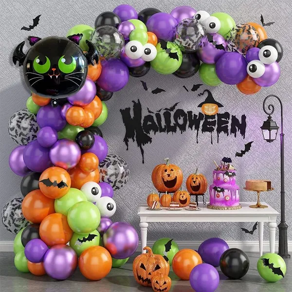 Ningbo PartyKing Wide Party Supplies Range of Halloween Decorations Trick‑or‑treat Party Decorations Balloons