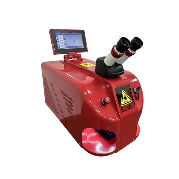 RA VR Series Mini Jewelry Laser Welding Machine With CCD Microscope For Gold Silver Stainless Steel Ring Repair photo-2