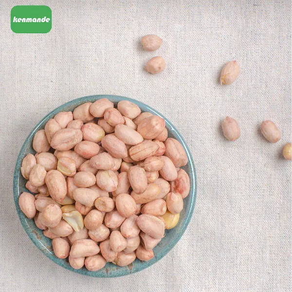Export Grade Natural Red Skin Long Grain Shelled Peanut Kernels 24/28 for Oil Processing