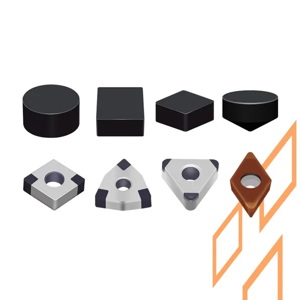 FUNIK hot sale CNC lathe cutting insert pcbn inserts for cast iron