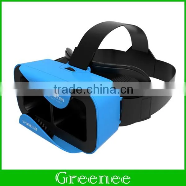 VR Shinecon III 3.0 Mini Virtual Reality 3D Glasses Google VR Helmet BOX Game Video Headset For 4.7-6 Inch photo-3