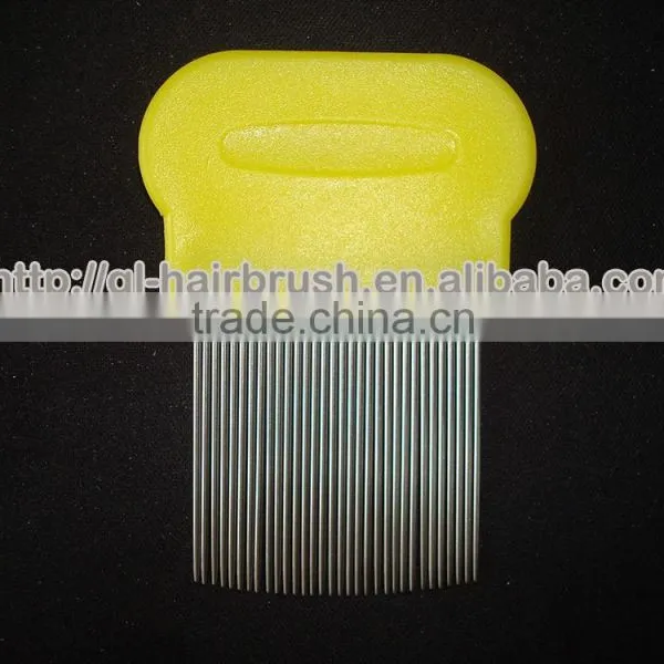 Professional Long Metal Teeth Hair Lice Comb , Round Head Lice Treatment photo-5
