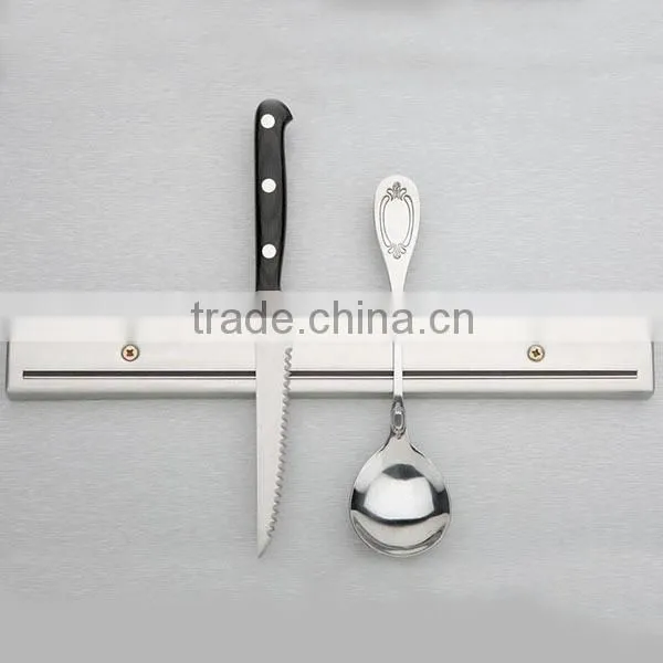 Stainless Steel Wall Mounted Kitchen Knife Wall Rack Magnetic Knife Bar Kitchen Magnetic Knife Strip photo-2