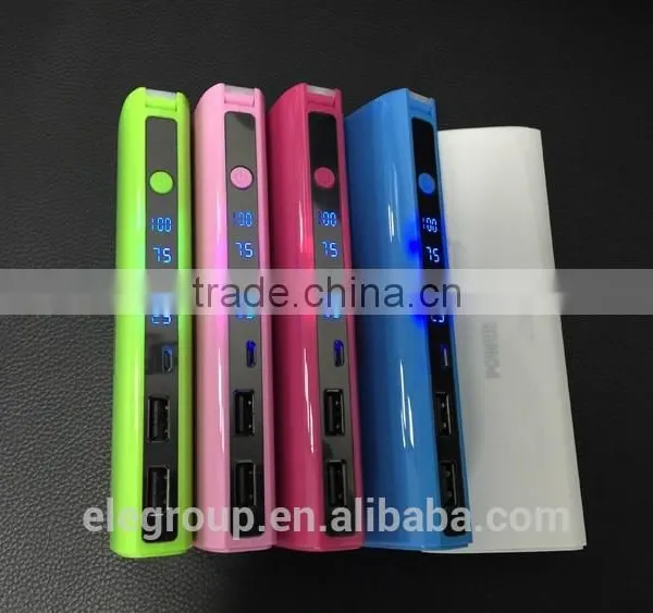 High Capacity 10400mAH Power Bank With Led Light/double Usb Port/li-ion Batteries photo-5