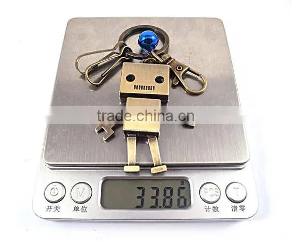 2016 Factory Fashion Gift Customized Metal Robot Keychain Quality Choice photo-6