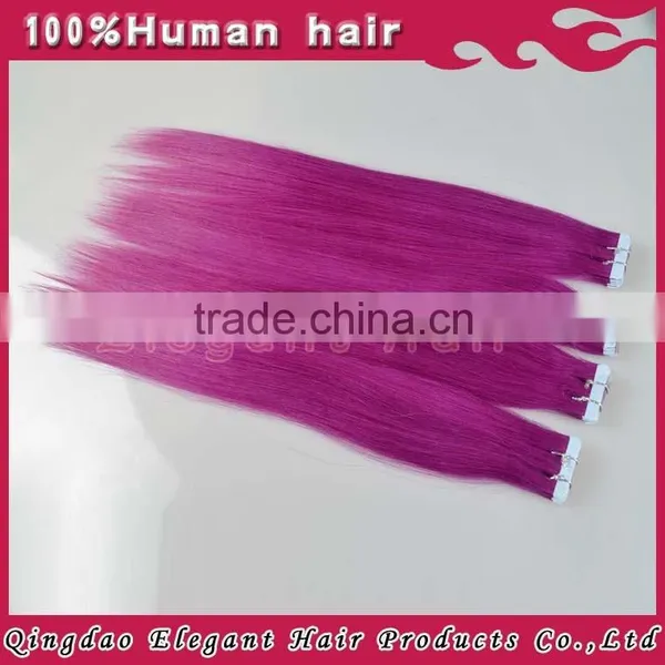 Brazilian Remy Human Hair Japanese Hair Tape Hair Extension photo-3