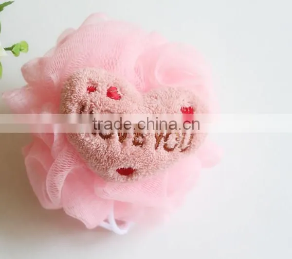 Coral Fleece Animal Bath Ball for Body photo-5