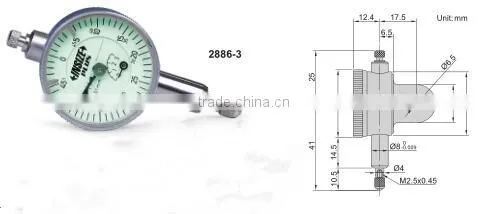 Digital Readout Dro Micrometer Dial Inclinometer Instrument Measuring Sanhe Auto Level Instrument Spirit 2331-5/2886-3/2887-5 Quality Choice photo-5