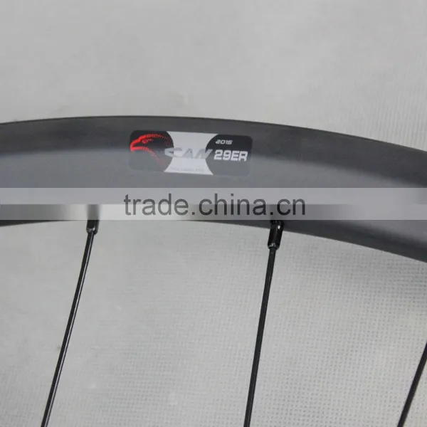 2016 Popular 29ER All Mountain Bike Wheels Full Carbon Mtb Bicycle Wheels Rims 35mm Clincher and Tubeless Ready AM290-35TL photo-6
