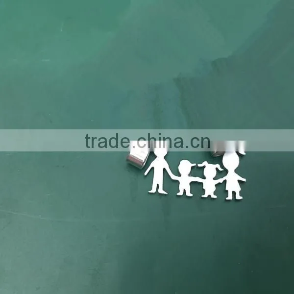 Silver Color Father Mother And 2 Children Pendant Pendant Wholesale photo-2