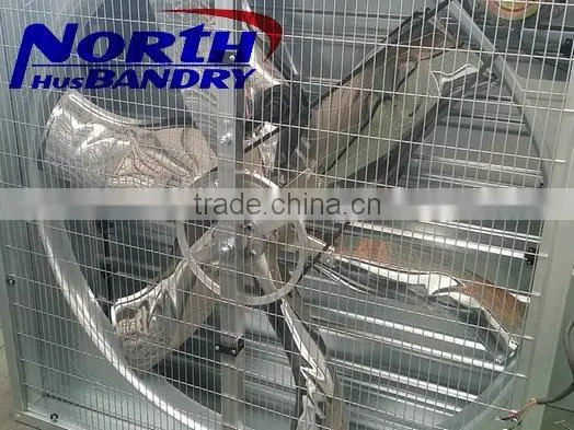 Exhaust Cooling Fan Made Hot Galvanized Steel Sheet Frame for Greenghouse Ventilation photo-3