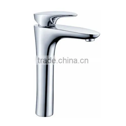 Deck Mounted Solid Brass Kitchen Sink Mixer Tap From Heshan City photo-3