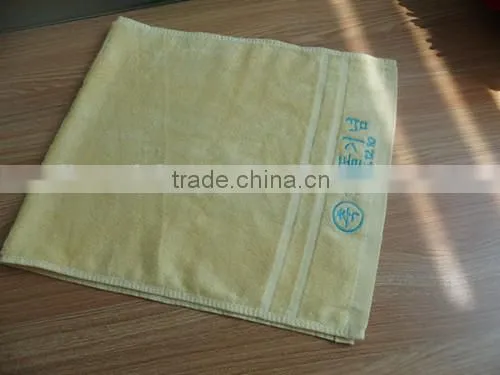 Sale Promotion Embroidered Bamboo Microfiber Towel