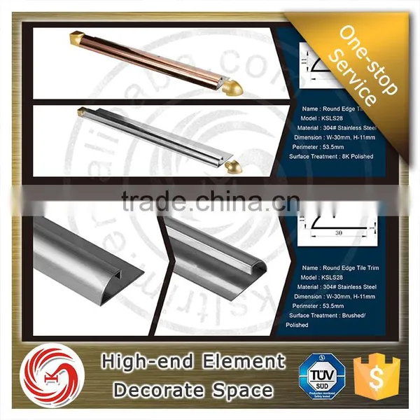 KSL BIG SALE KSL 8mm Polished Chrome Tile Trim photo-5