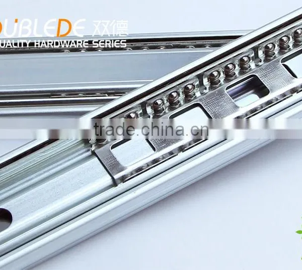 45mm 3 Fold Ball Bearing Undermount Drawer Slide photo-3