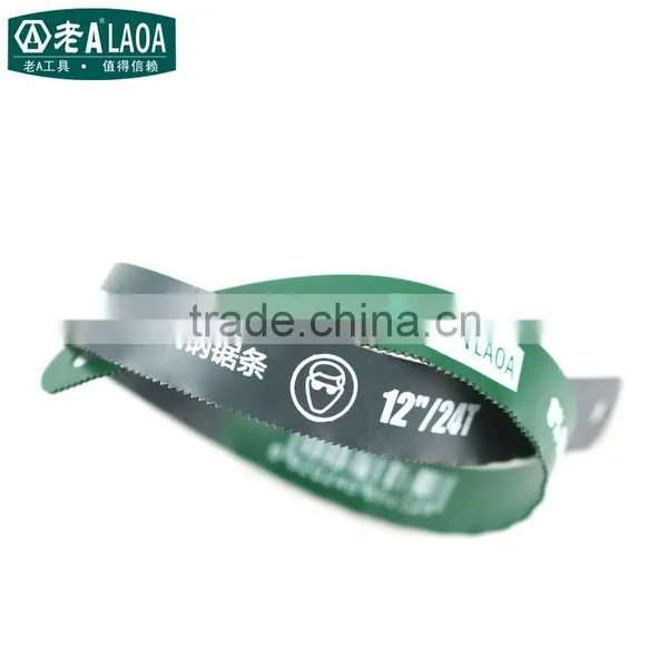 LAOA 10pcs M42 High Speed Steel Double Metal Hand Steel Saw Blade photo-5