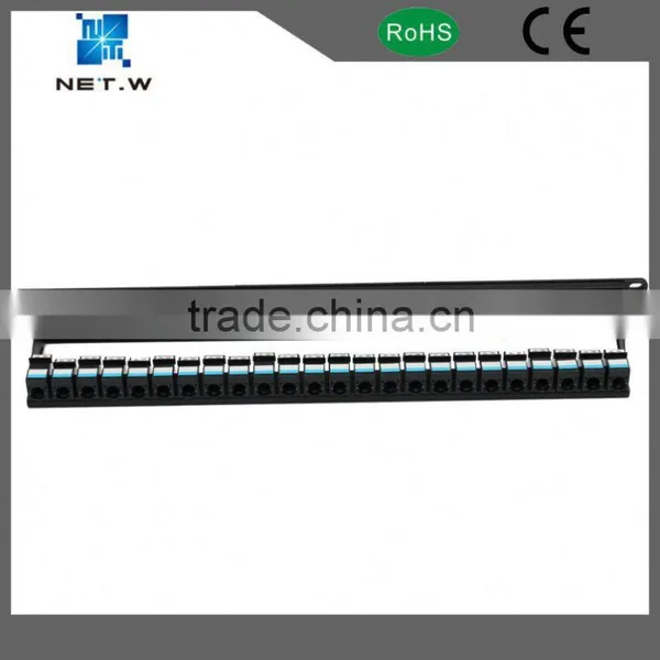 Patch Panel Clorful Bezel With Bar Management