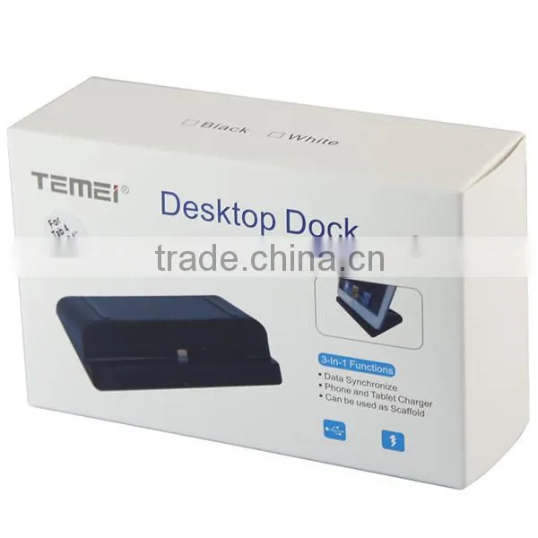 Portable Desktop Stand Cradle Docking Charger for Galaxy Tab 4 Tablets photo-6