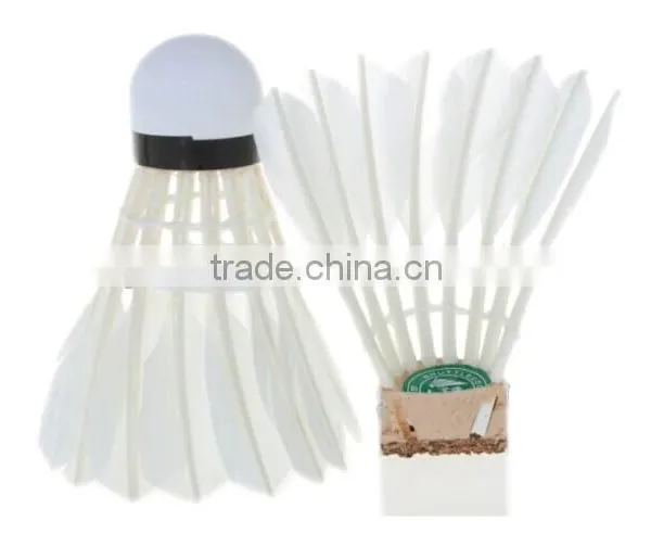 Training Head Cheap Aeroplane Shuttlecock Goose Feather Badminton photo-4