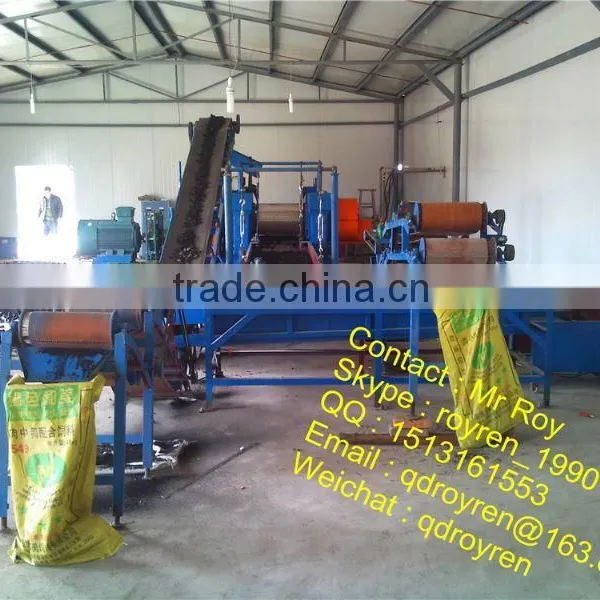 Automatic Waste Tire Recycling Line Automatic Rubber Tire Crushing Machinery photo-5