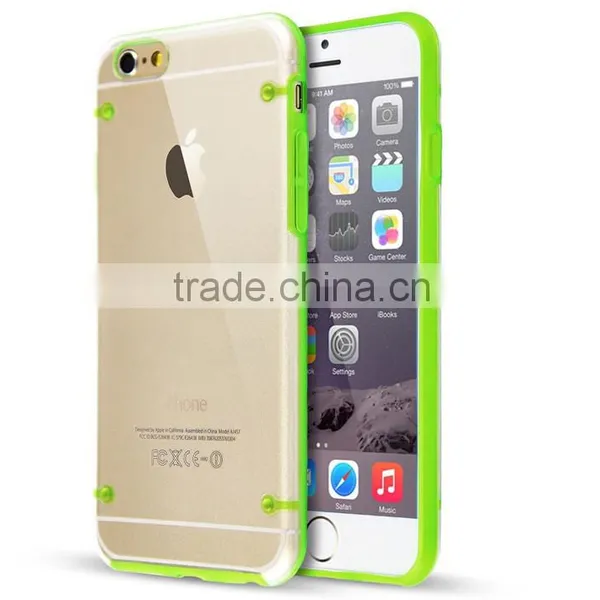TPU Rubber Gel Ultra Thin Transparent Clear Protective Case Cover for Iphone 6s photo-5