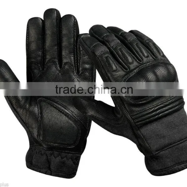 KEVLAR Tactical Hard Knuckle Gloves Goat Skin