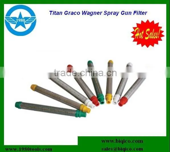 airless paint spray gun filter meshes 30mesh 60mesh 100mesh 150mesh