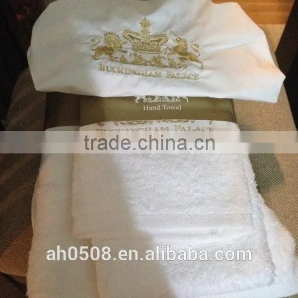 Jacquared Cotton Customize Cleaning Airline Towel White Airline Towel photo-2