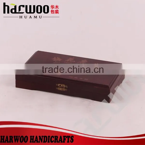 Black Lacquer Finish Luxury Wooden Box With Lock photo-2