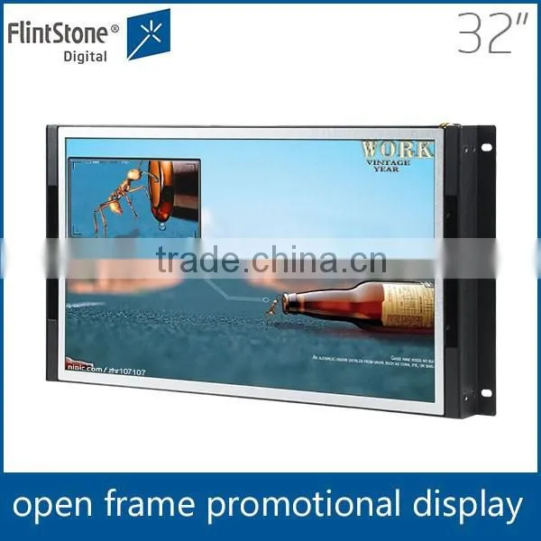 Flintstone Super Tft Lcd Color tv Monitor 32inch Lcd tv Showcase Designs for Hall