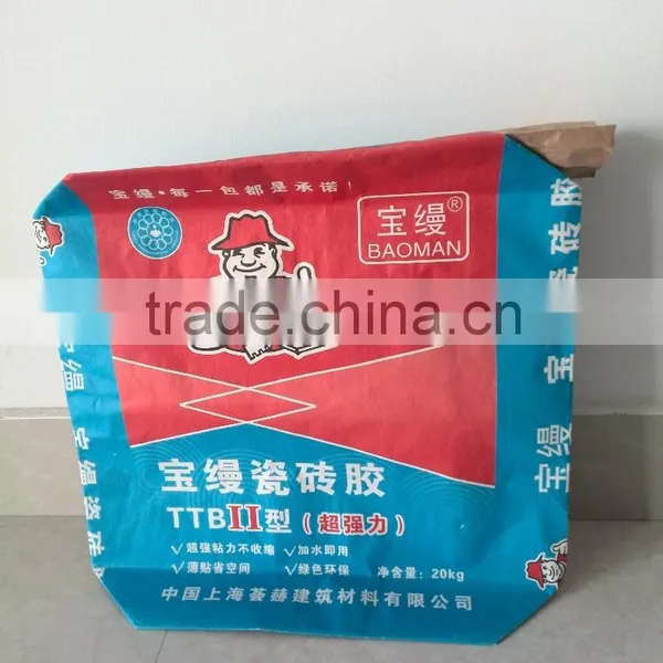 Cement Kraft Paper Valve Bag for Building Adhesive Use photo-2