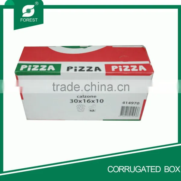 HOT SALE CORRUGATED PAPER PIZZA BOX FOR FAST FOOD photo-2