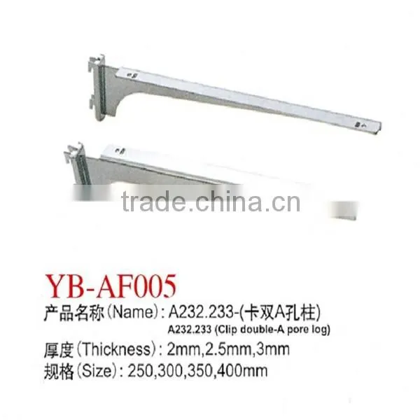 Metal Slatwall Glass Bracket Corner Glass Bracket photo-5