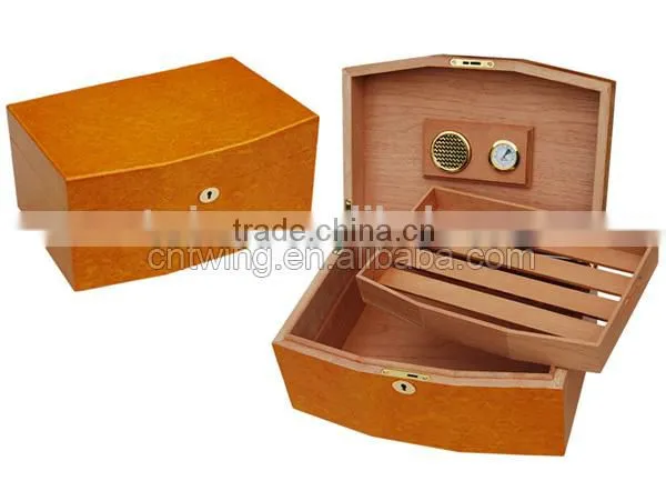 Handmade Electric Spanish Cedar Cigar Humidor for 100 Cigars,humidor Cigar Watch Box photo-6