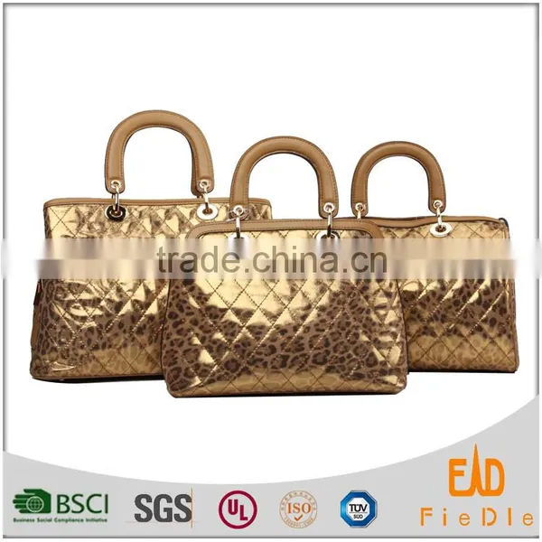 S236&S237&S238 Top Selling Fashion Style Handbag 3 Pcs Sets Bag Wholesale Lady Leather Bag Purse and Handbag