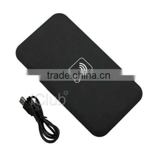Black Wireless Power Charger Charging Pad Transmitter for Galaxy S6 Edge