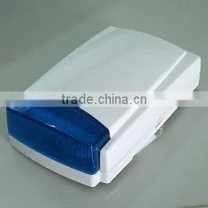 Portable Wired Backup Battery Outdoor Siren Siren With Strobe Led Light SL-700B photo-2
