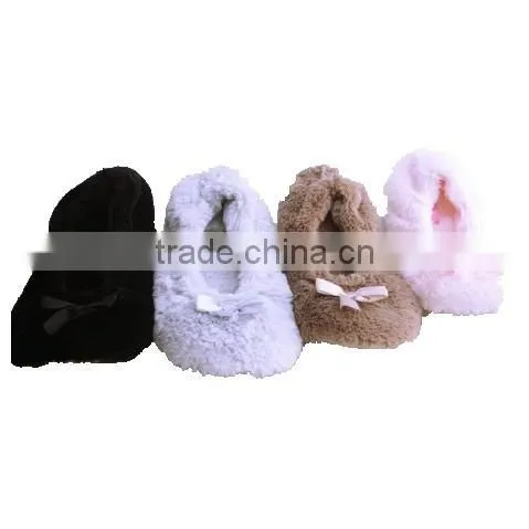 2015 Super Soft Plush Material Ballet Dance Shoe For Girls photo-4