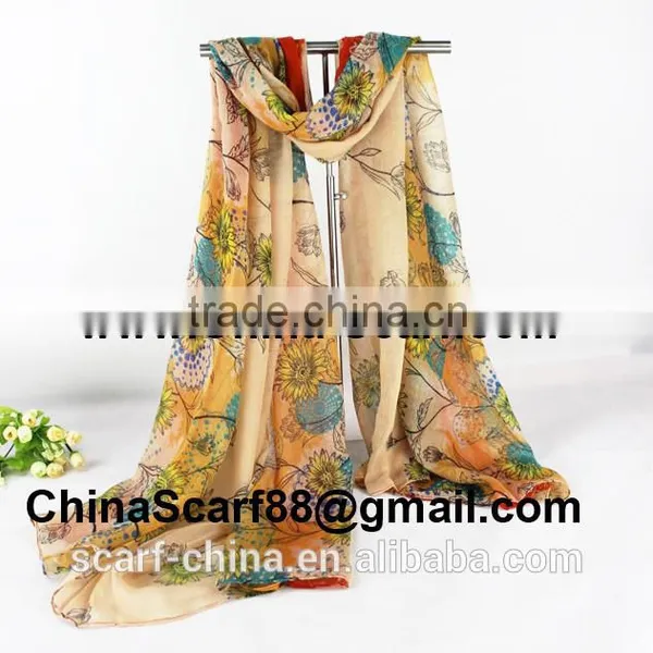 Floral Infinity Scarf photo-2