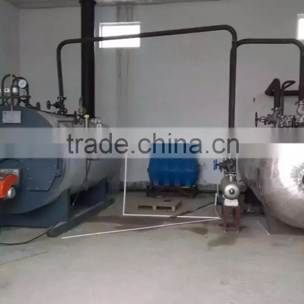 1 Ton/h Horizontal Fire Tube Diesel or Natural Gas Fired Steam Boiler photo-3