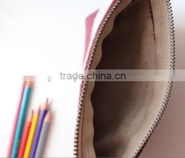 2015 Hot Sales Linen Pencil Case for School photo-3