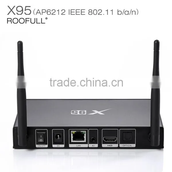 Metal Case Quad Core Android 5.1 OS 2G/8G X95 Amlogic S905 TV Box photo-5