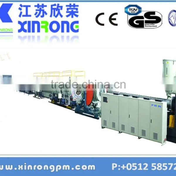 High Speed Big Diameter Extrusion Line for PE Solid Wall Tube(16-1600mm) photo-2