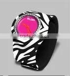 2015 Promotional Slap Watches Silicone Slap Watches for Girs