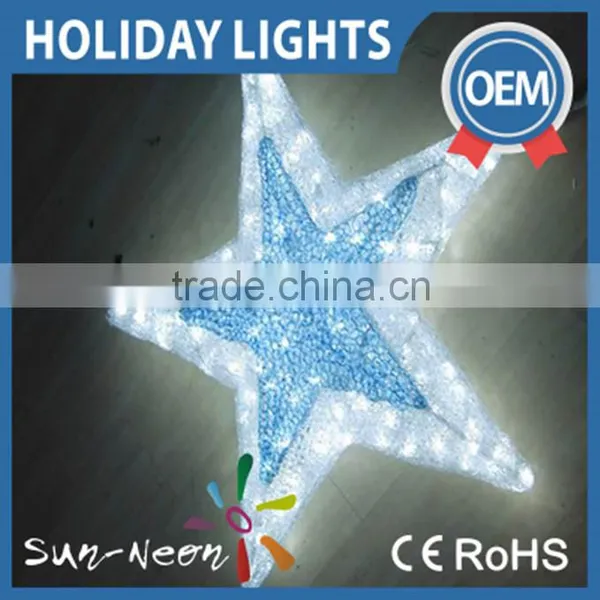 Shining Led Star Light Flashing Outdoor Christmas Star Lights Fancy Clear Star Shape Christmas Lights photo-2
