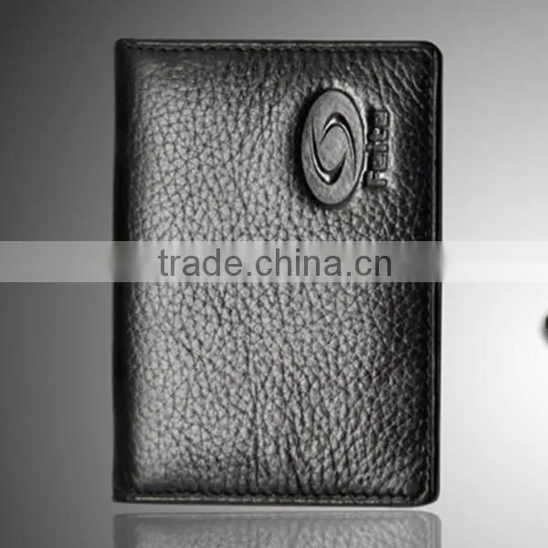 High Quanlity Business Leather Wallet Card Holder for Men
